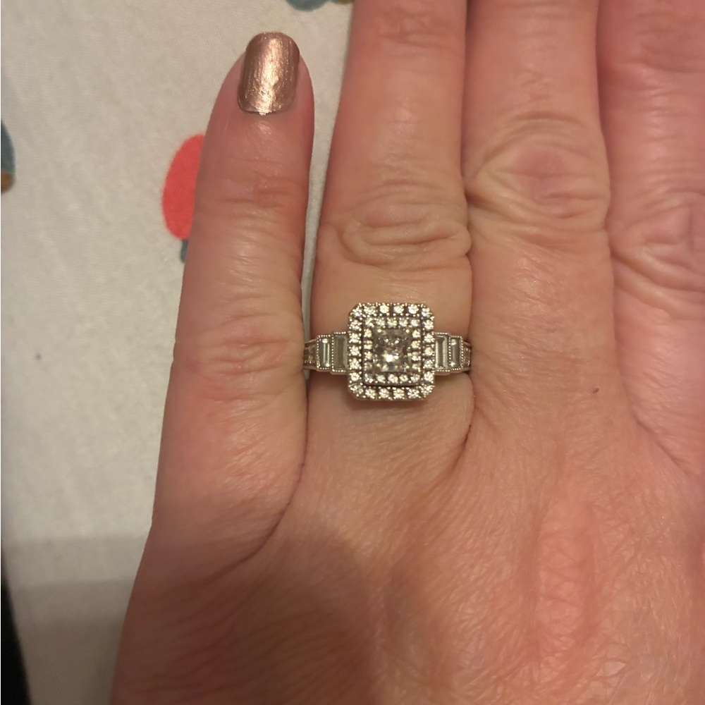 NEIL LANE white gold Diamond Ring